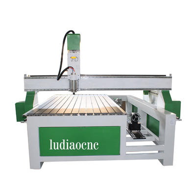 LD-1325  2/ 3d CNC Carving Router machine with rotary axis
