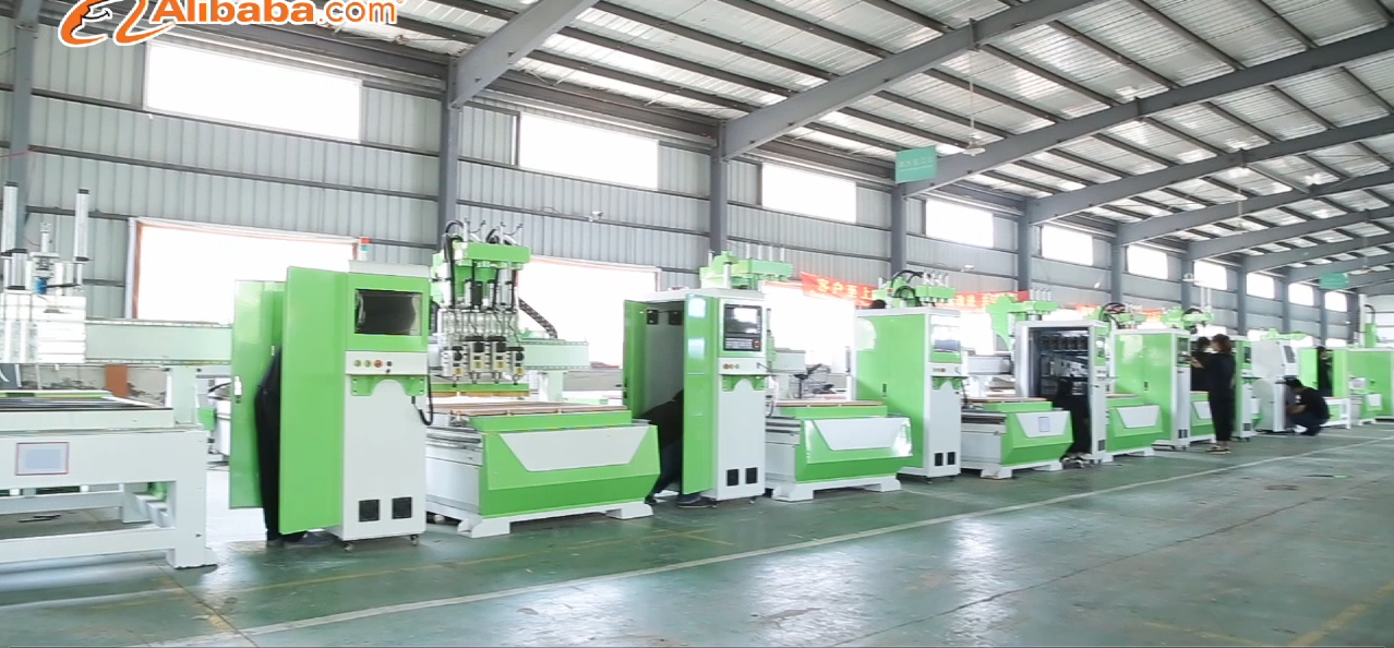 LD-1325-4 Woodworking mulit heads relief CNC engraving cutting router machine with 4 spindles